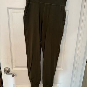 lululemon athletica Dark Green Jogger Pants